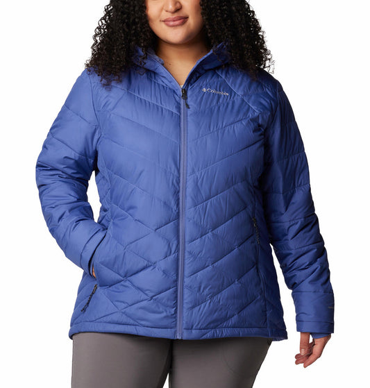 Columbia Women Blue Columbia Women Heavenly Hooded Jacket