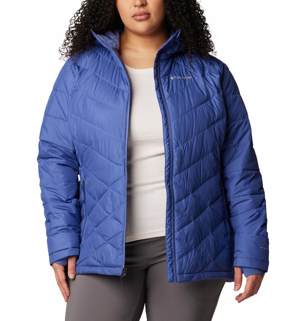 Columbia Women Blue Columbia Women Heavenly Hooded Jacket