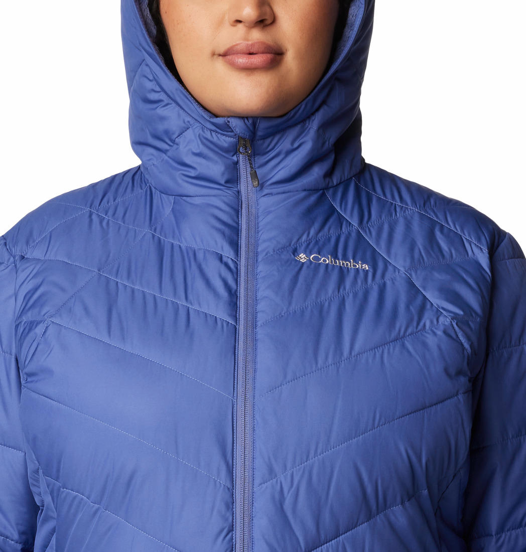 Columbia Women Blue Columbia Women Heavenly Hooded Jacket