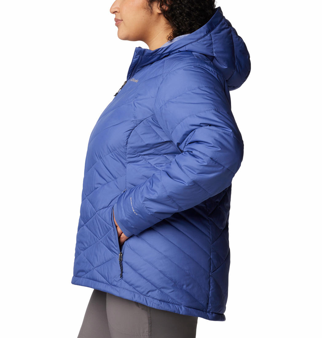 Columbia Women Blue Columbia Women Heavenly Hooded Jacket