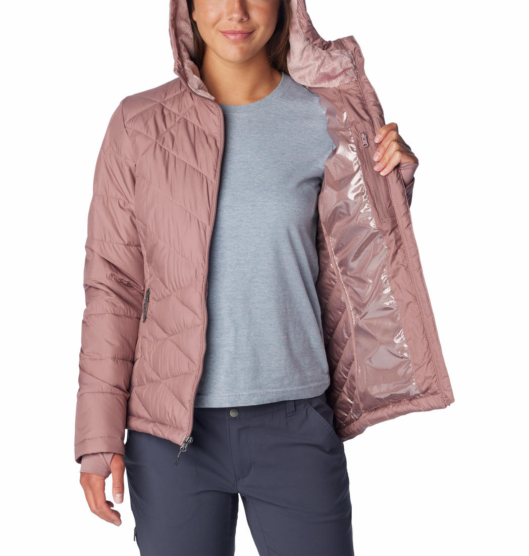 Columbia Women Red Columbia Women Heavenly Hooded Jacket