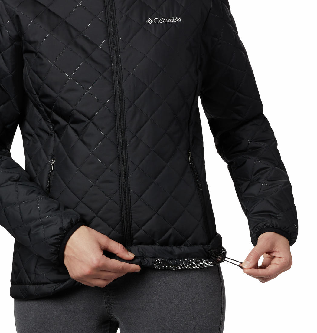 Columbia Women Black Omni-Heat Reflective Dualistic Jacket