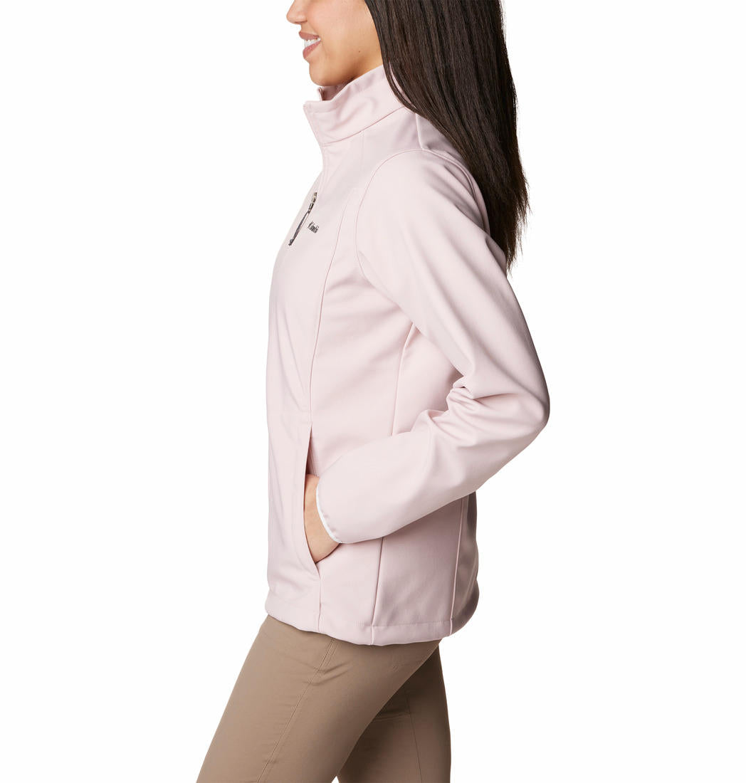 Columbia Women Pink Kruser Ridge II Soft Shell Jacket