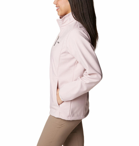 Columbia Women Pink Kruser Ridge II Soft Shell Jacket