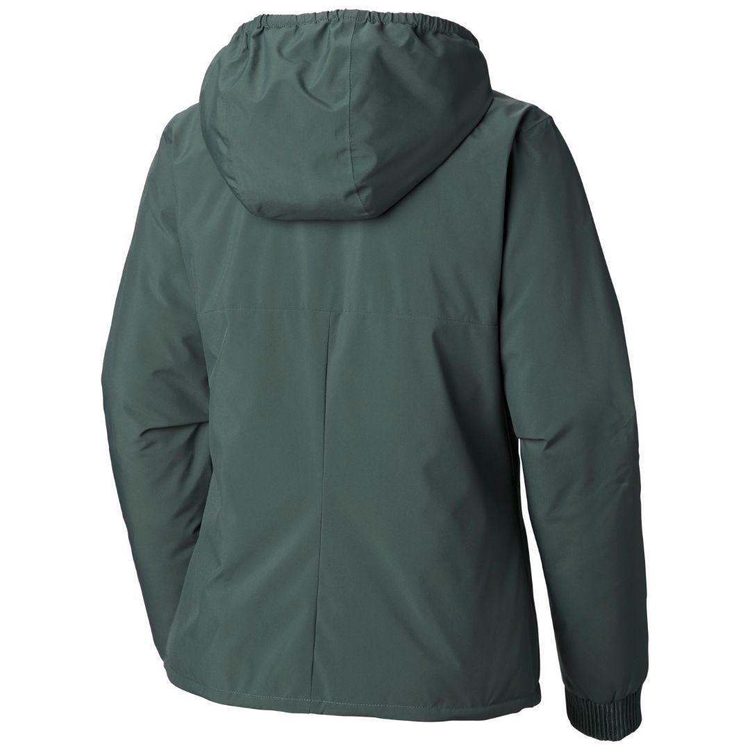 Columbia Women Green Hillsdale Spring Reversible Jacket