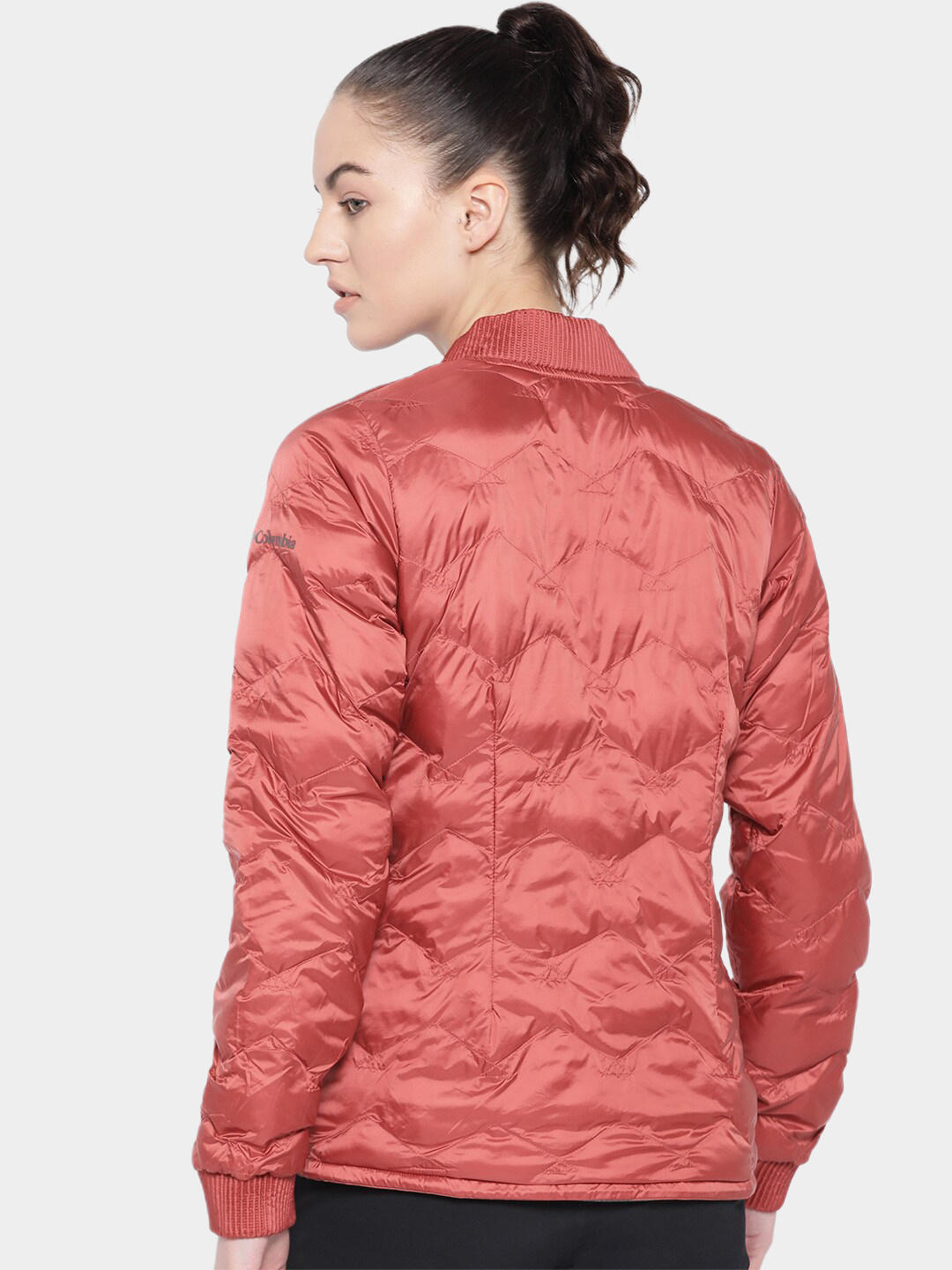 Columbia Women Red Hillsdale Spring Reversible Jacket