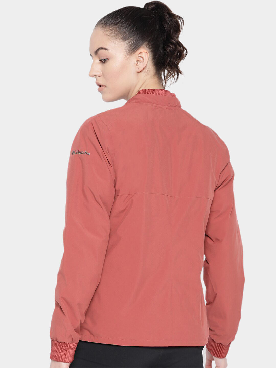 Columbia Women Red Hillsdale Spring Reversible Jacket