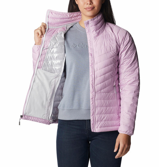 Columbia Women Purple Powder Lite II Full Zip Jacket