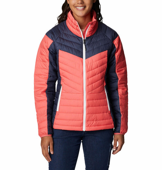 Columbia Women Pink Powder Lite II Full Zip Jacket