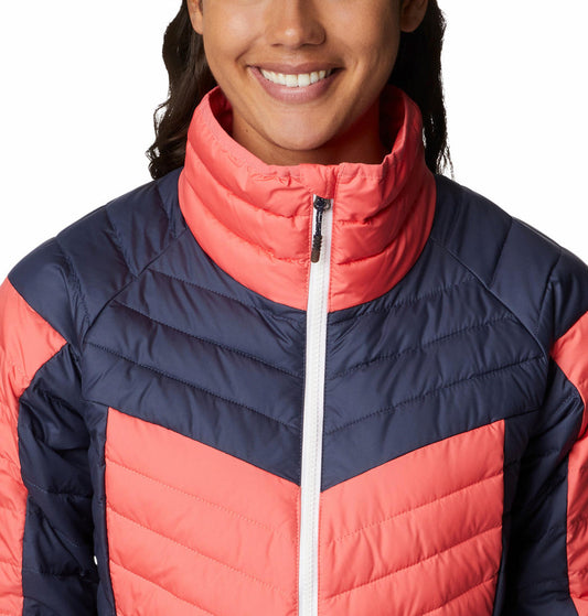Columbia Women Pink Powder Lite II Full Zip Jacket