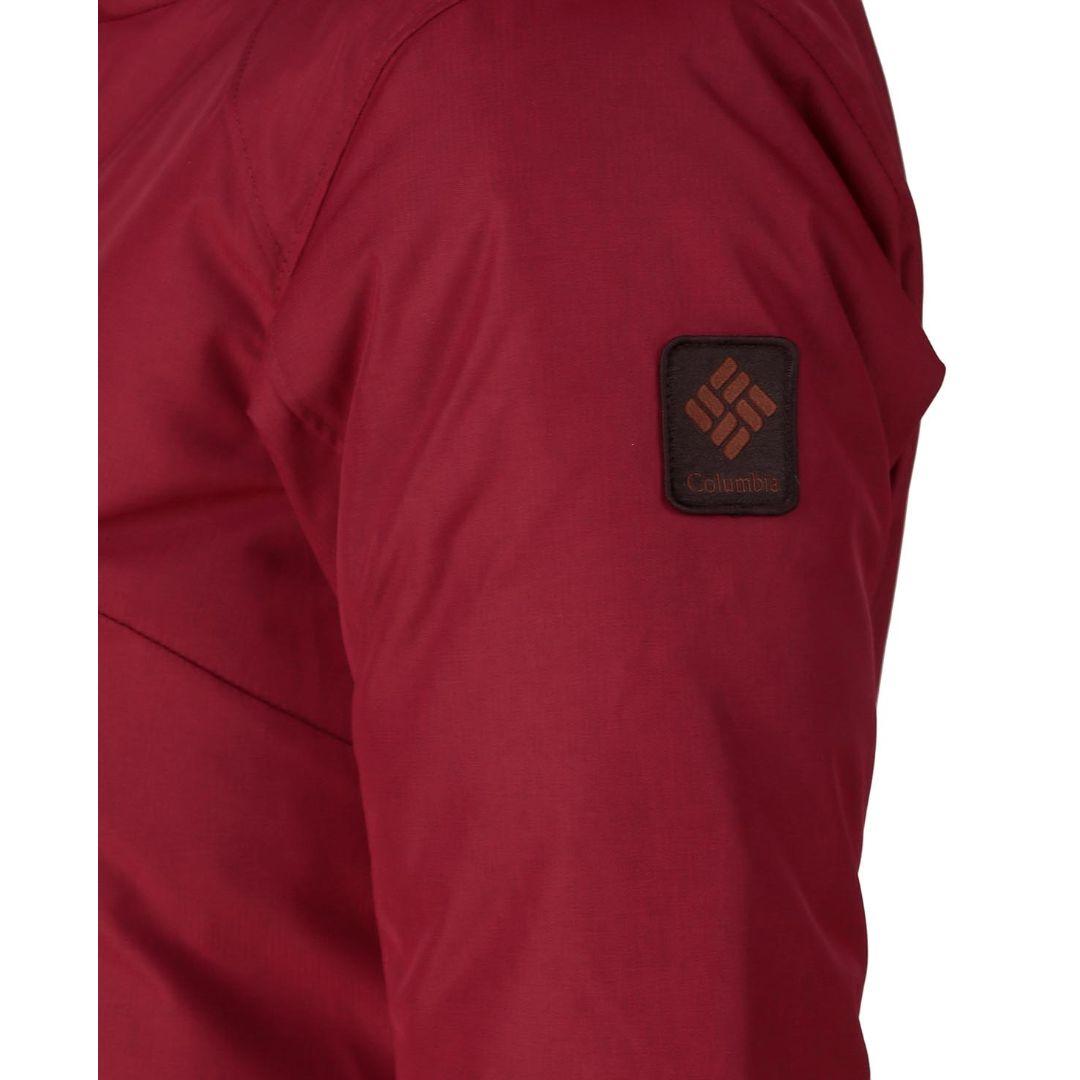 Columbia Women Red Omni-Heat Reflective Suttle Mountain Long Insulated Jacket