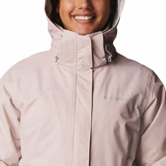 Columbia Women Red Bugaboo II Fleece Interchange Jacket