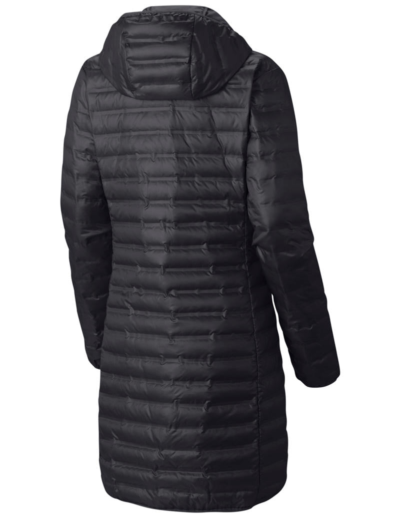Columbia Women Black RDS Certified Down Flash Forward Long Down Jacket