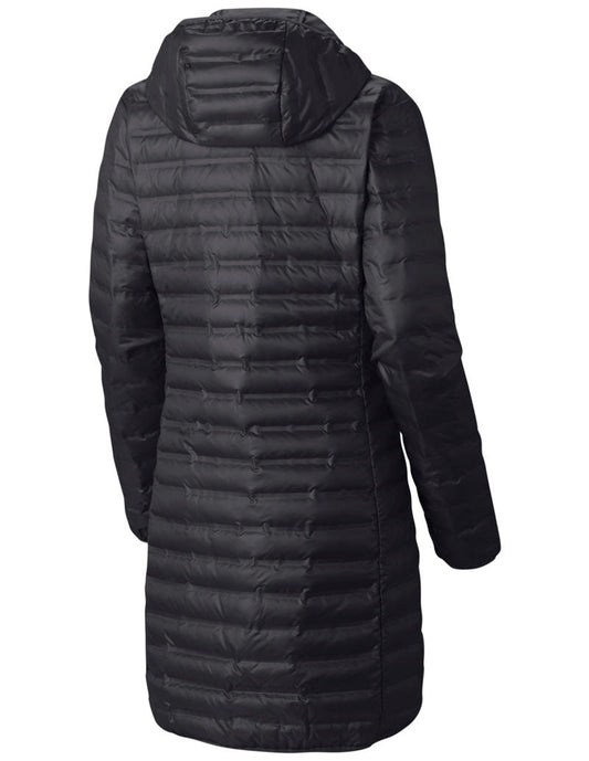 Columbia Women Black Flash Forward Long Down Jacket