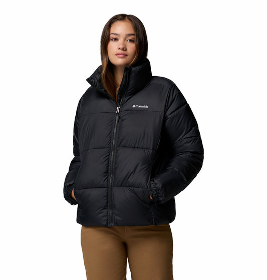 Columbia Women Black Omni-Shield Puffect II Down Jacket (Plus Size)