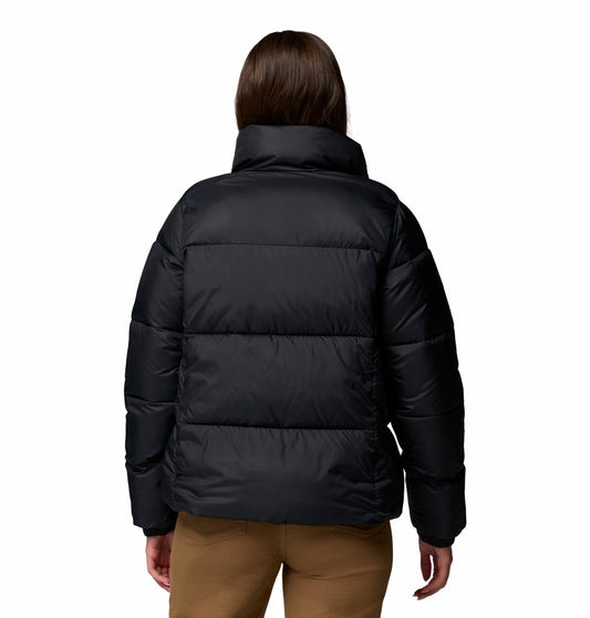 Columbia Women Black Omni-Shield Puffect II Down Jacket (Plus Size)