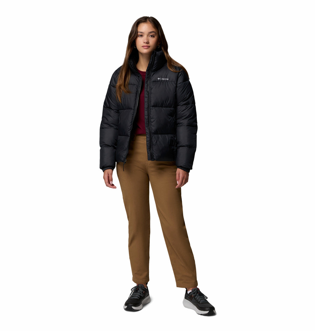 Columbia Women Black Omni-Shield Puffect II Down Jacket (Plus Size)