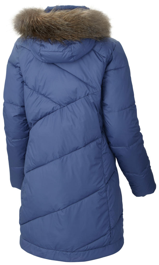 Columbia Women Blue Snow Eclipse Mid Jacket
