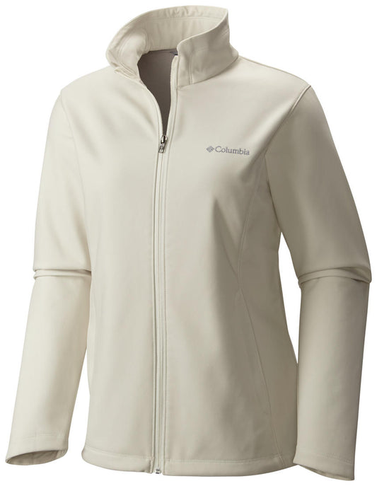 Columbia Women White Omni-Shield Kruser Ridge Softshell Jacket