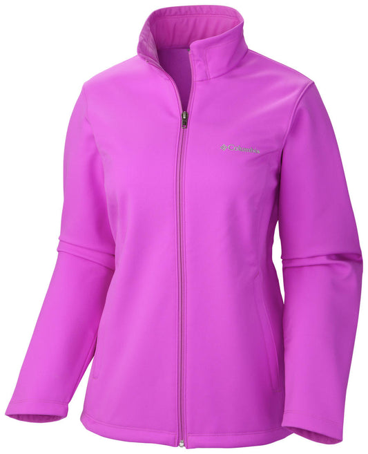 Columbia Women Purple Kruser Ridge Soft Shell Jacket