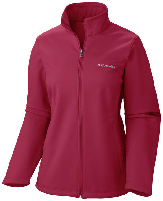 Columbia Women Red Omni-Shield Kruser Ridge Softshell Jacket
