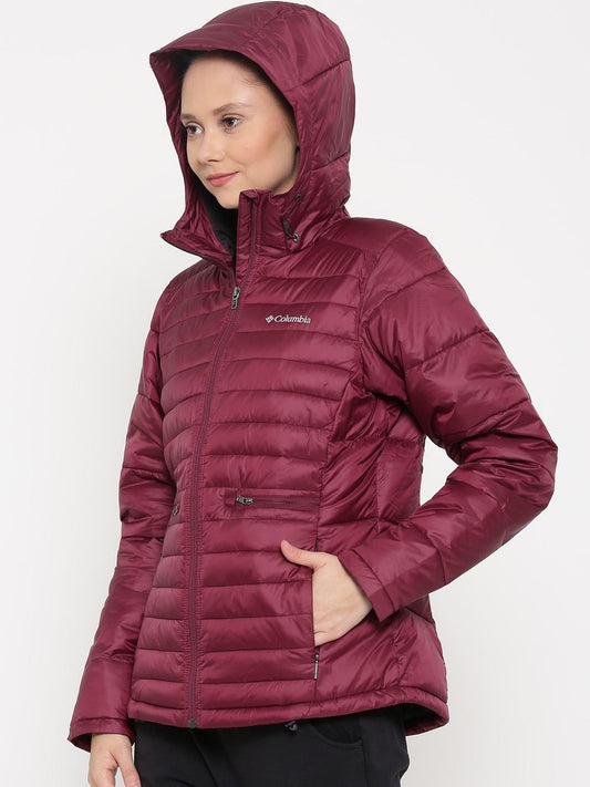 Columbia Women Red Omni-Shield Powder Pillow Jacket