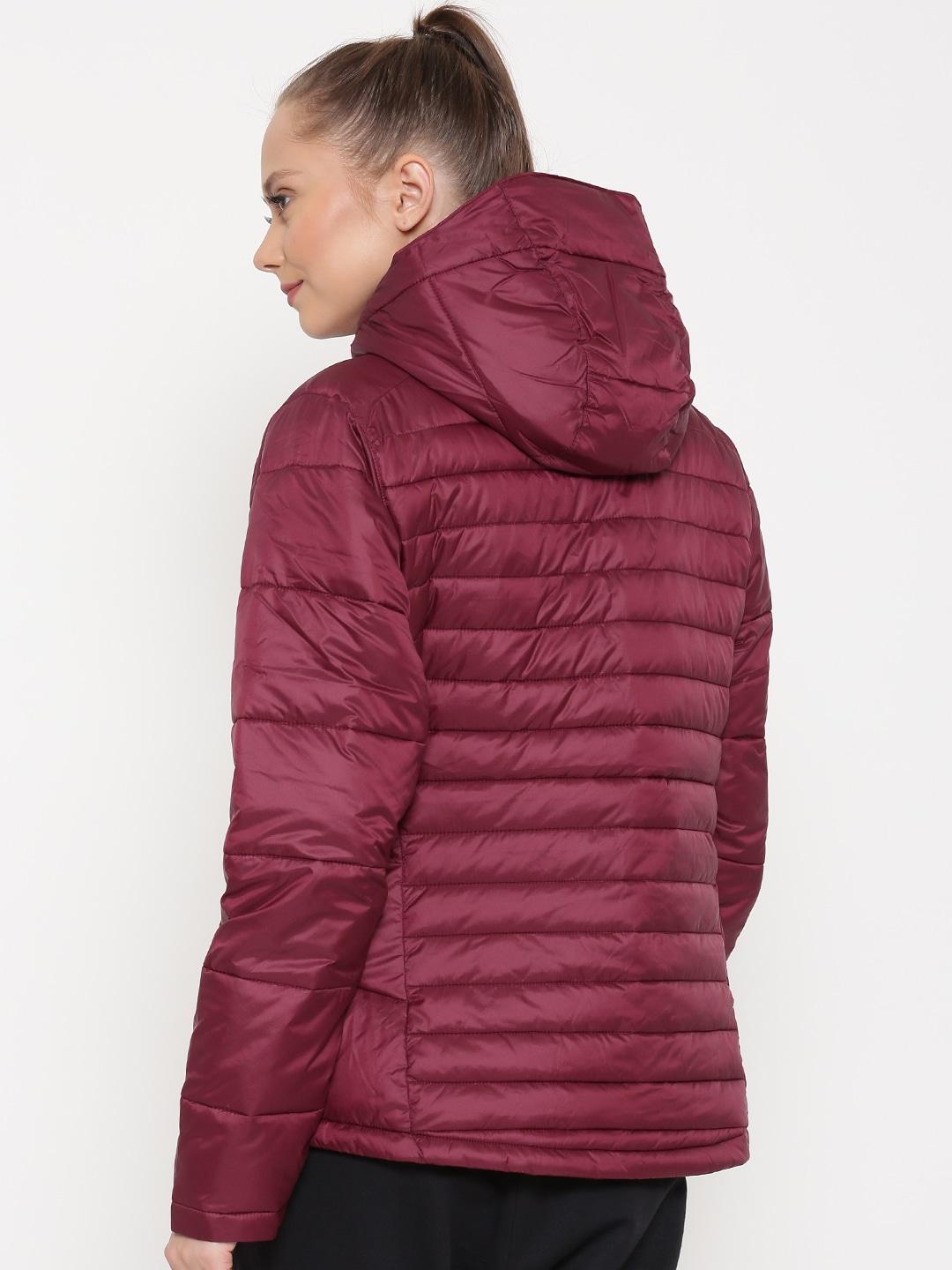 Columbia Women Red Powder Pillow Jacket