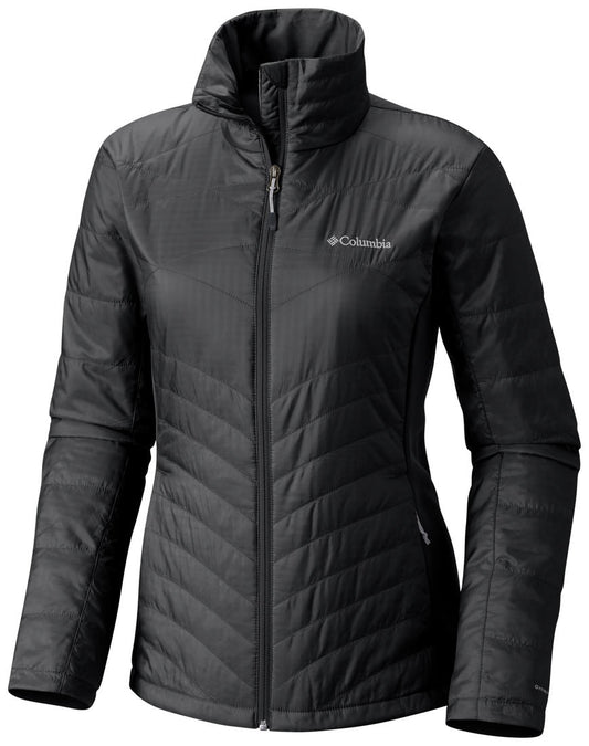 Columbia Women Black Mighty Lite Hybrid Jacket