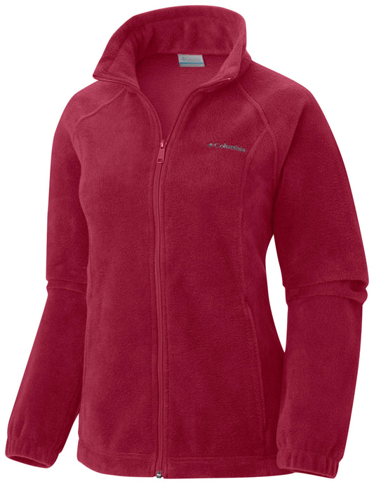 Columbia Women Red Benton Springs Full Zip
