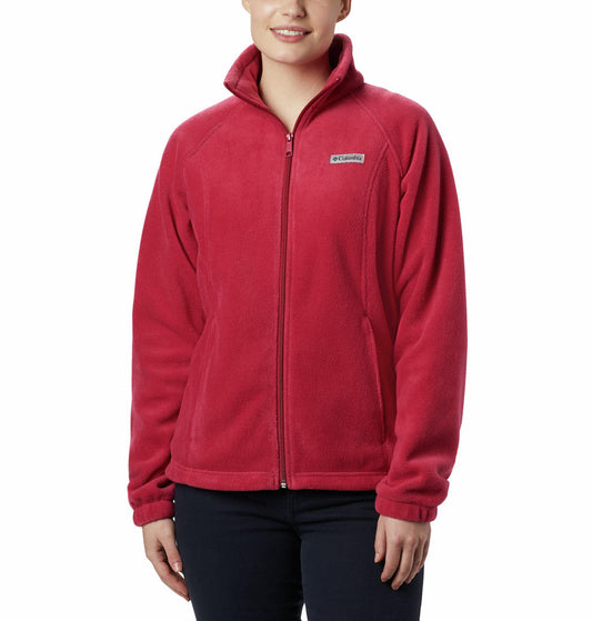 Columbia Women Red Benton Springs Full Zip