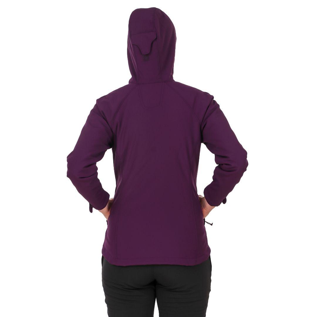 Columbia Women Purple Omni-Wind Phurtec II Softshell Jacket