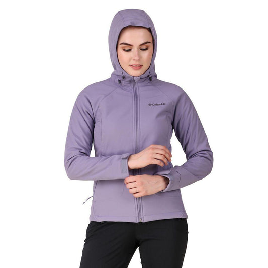 Columbia Women Purple Phurtec II Soft Shell Jacket