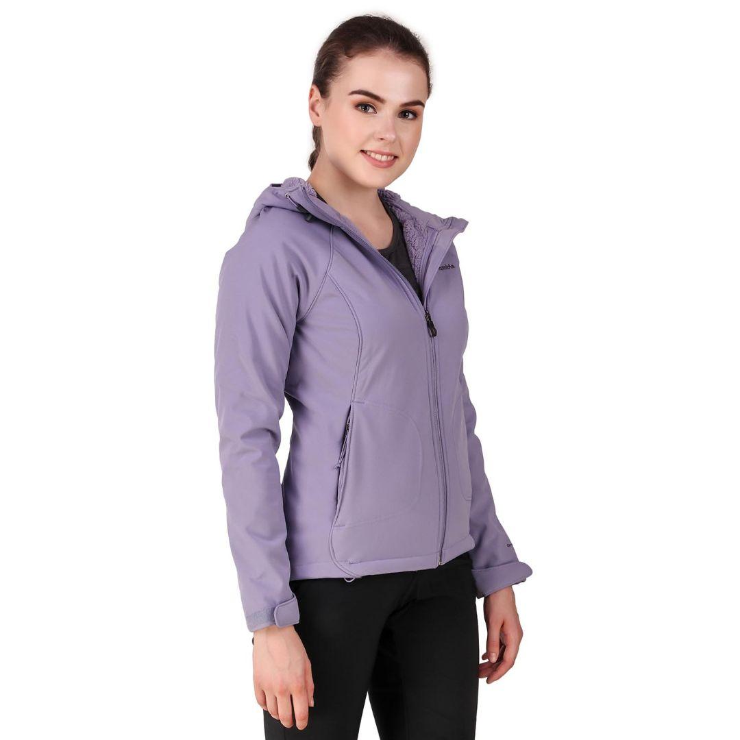 Columbia Women Purple Omni-Wind Phurtec II Softshell Jacket