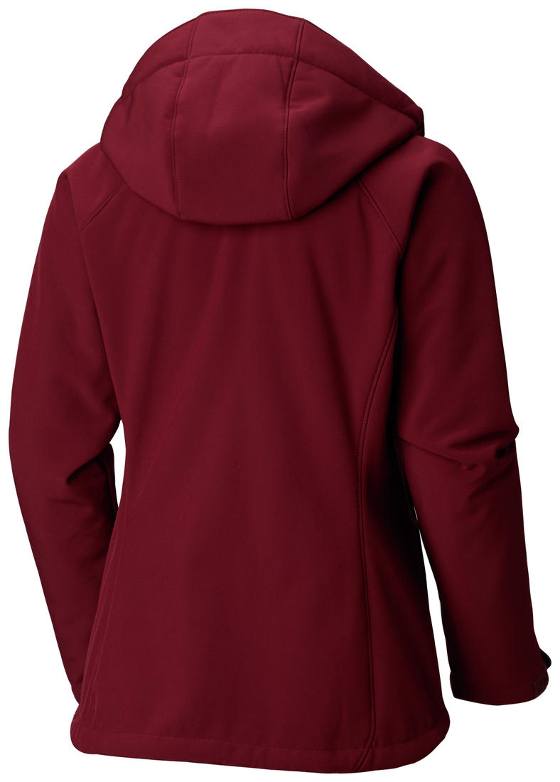 Columbia Women Red Omni-Wind Phurtec II Softshell Jacket