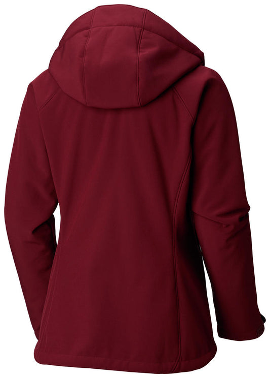 Columbia Women Red Omni-Wind Phurtec II Softshell Jacket