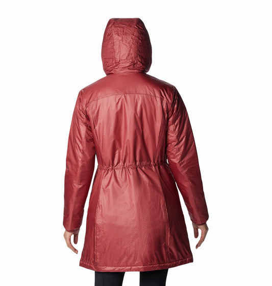 Columbia Women Red Arch Rock Double Wall Elite Mid Jacket