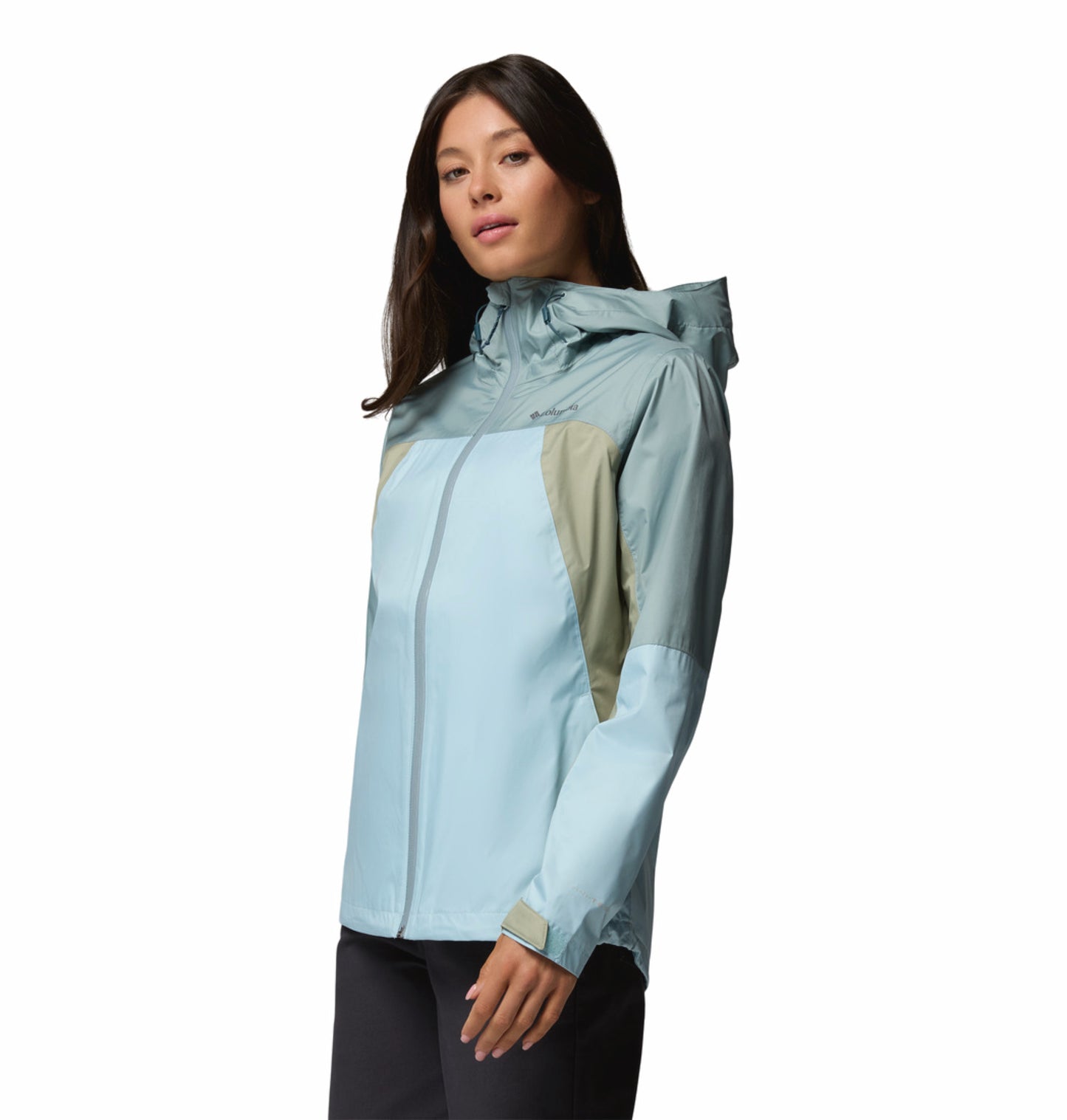 Columbia Women Blue Omni-Tech Inner Limits IV Rain Jacket