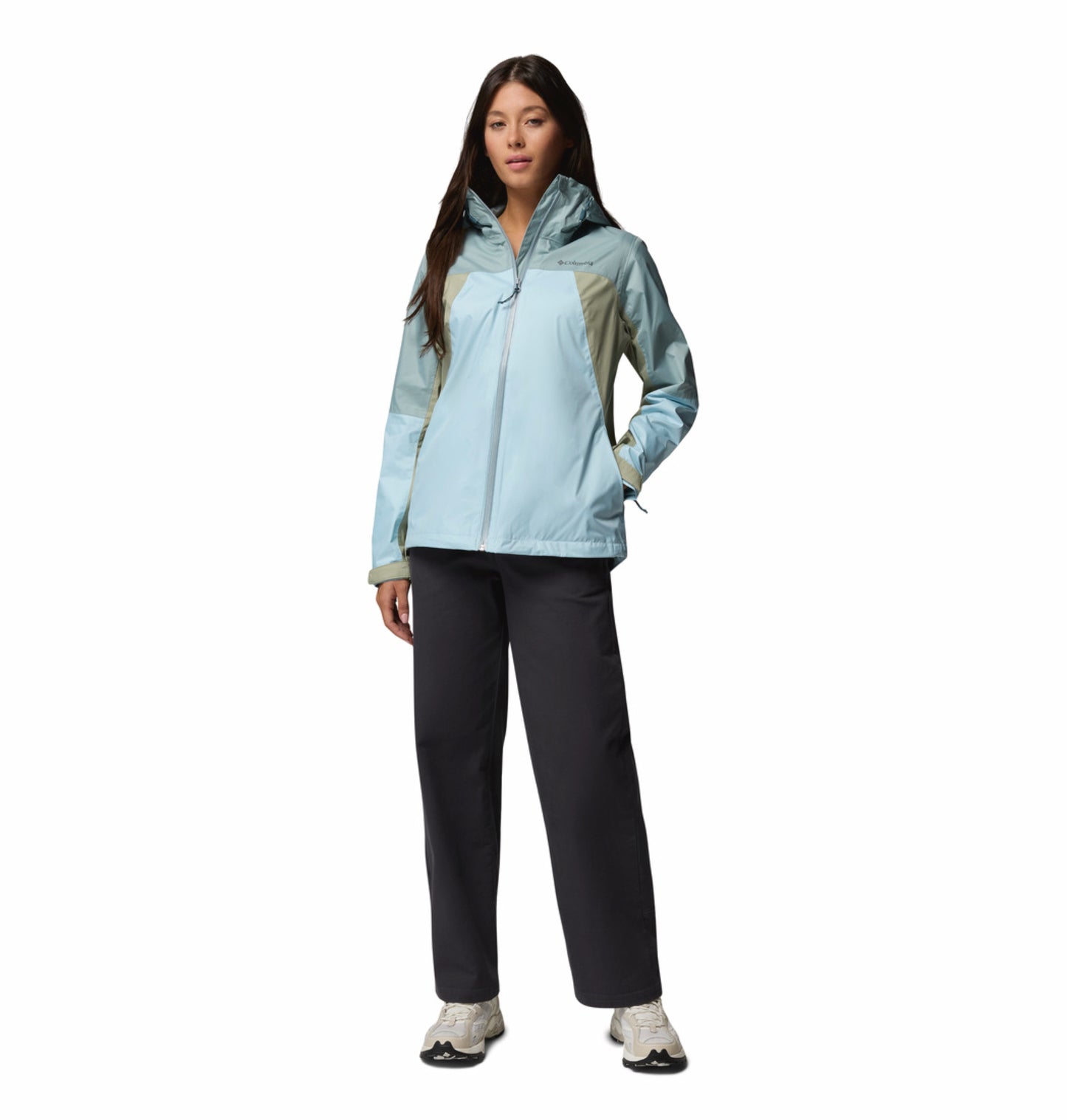 Columbia Women Blue Omni-Tech Inner Limits IV Rain Jacket