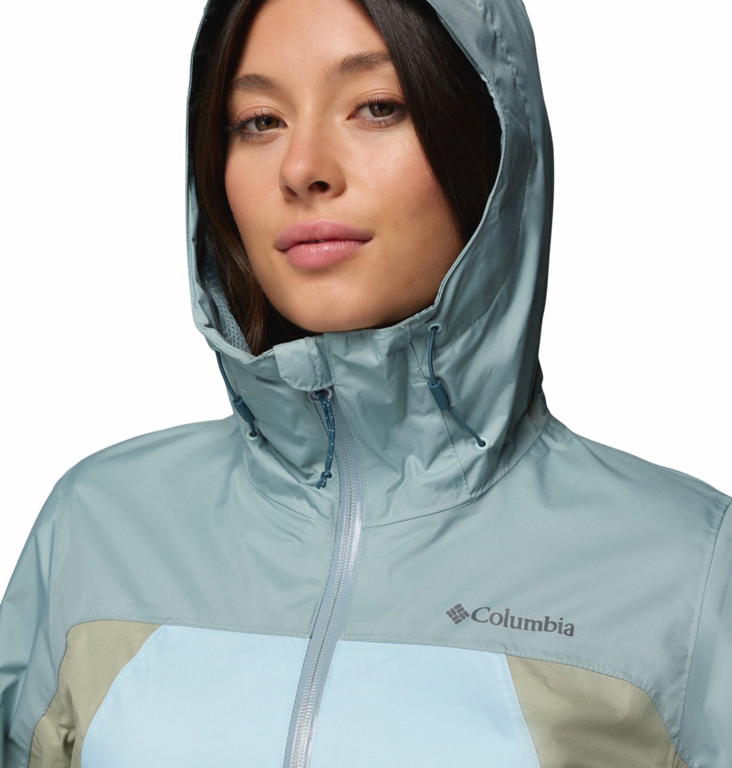 Columbia Women Blue Omni-Tech Inner Limits IV Rain Jacket