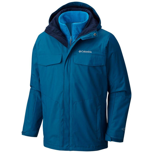 Columbia Men Blue Bugaboo Interchange Jacket