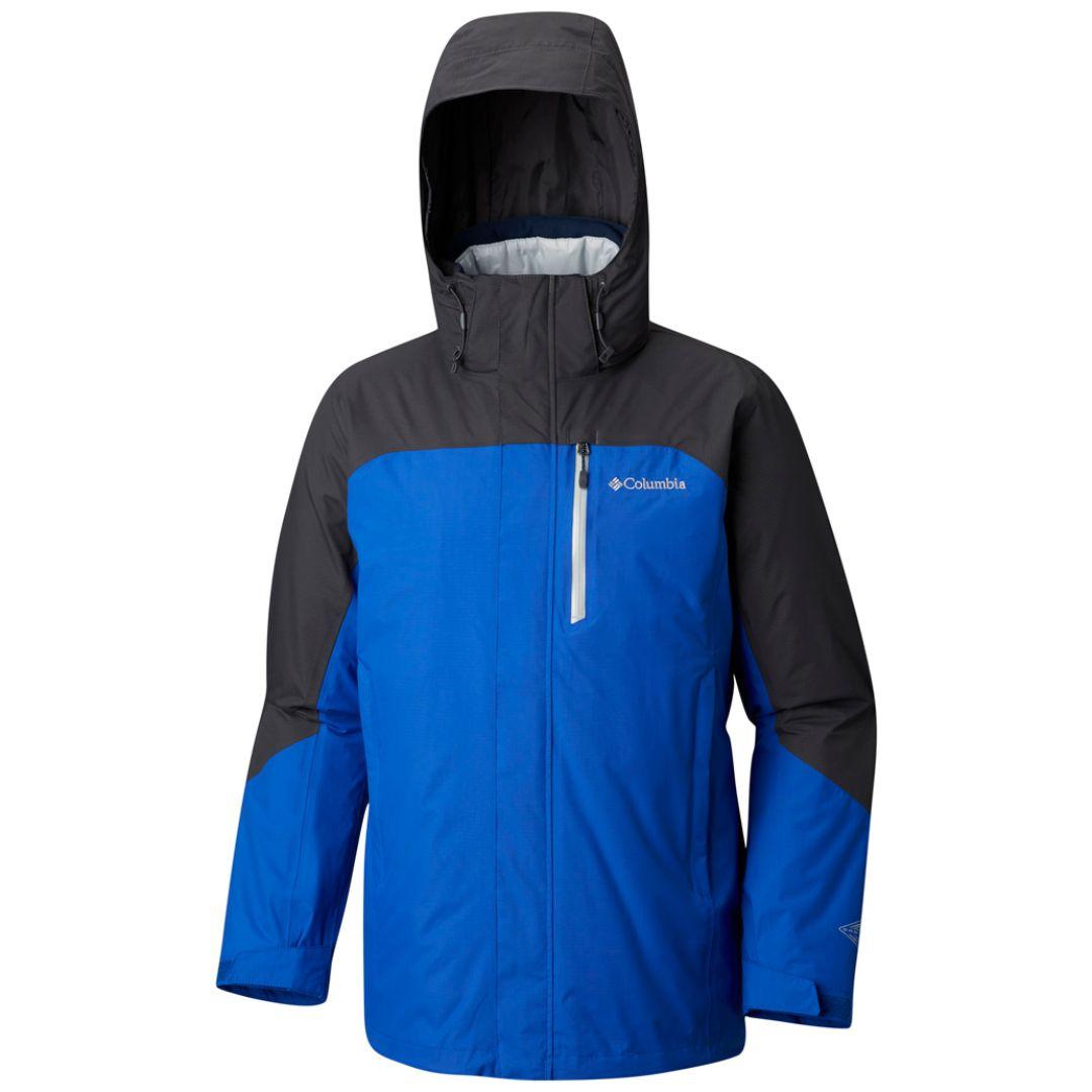 Columbia Men Blue Lhotse II Interchange Jacket