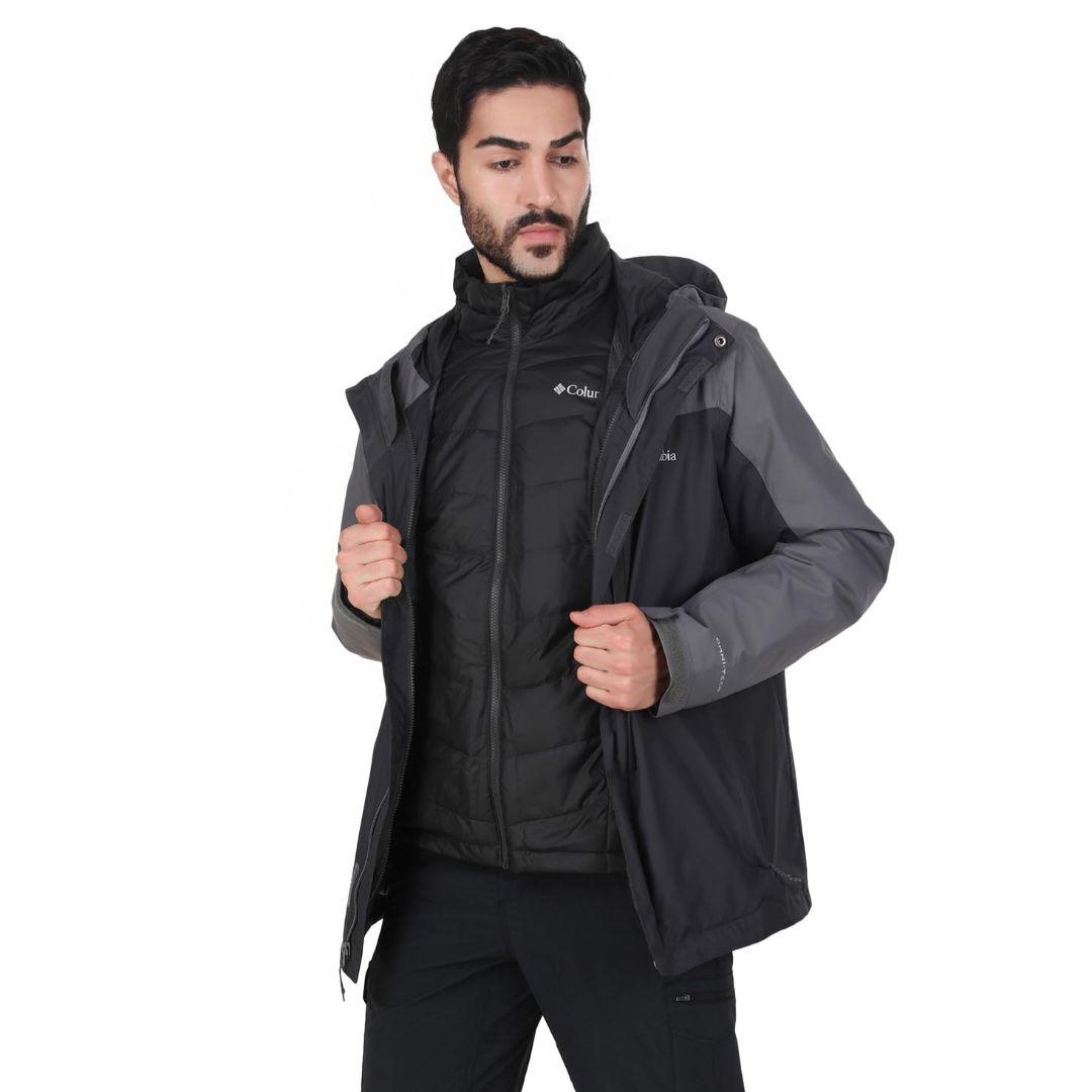 Columbia Men Black Whirlibird IV Interchange Jacket