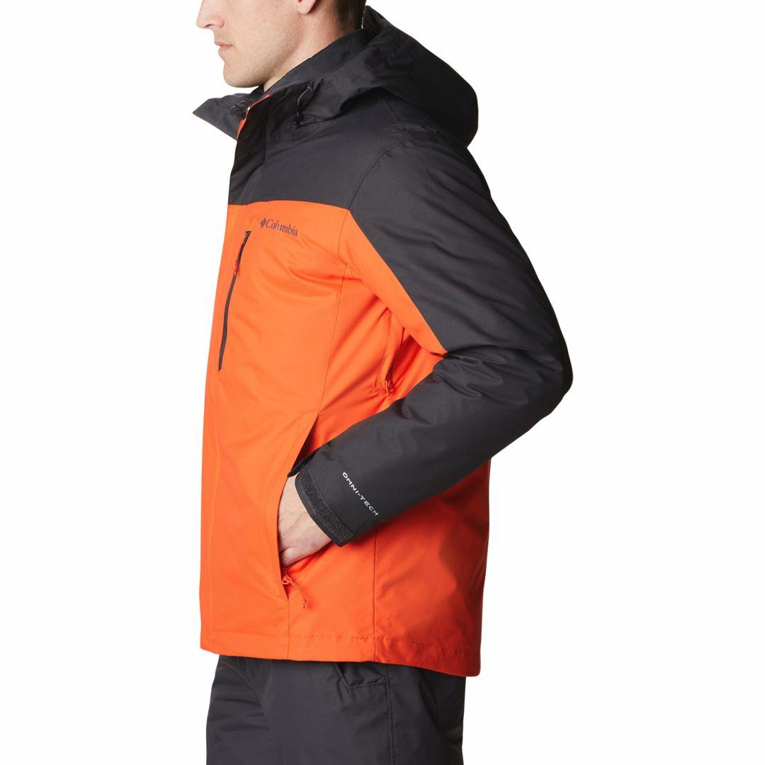 Columbia Men Orange Whirlibird IV Interchange Jacket