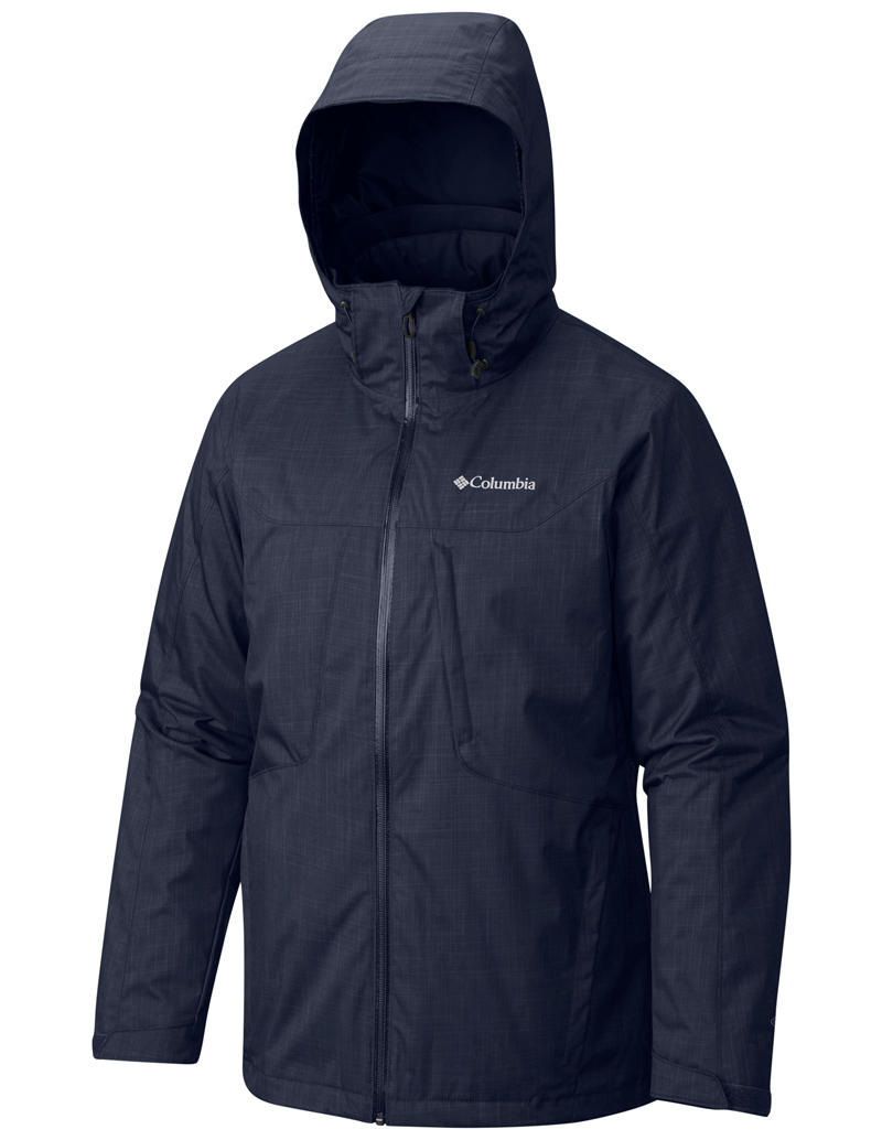 Columbia Men Blue Whirlibird Interchange Jacket