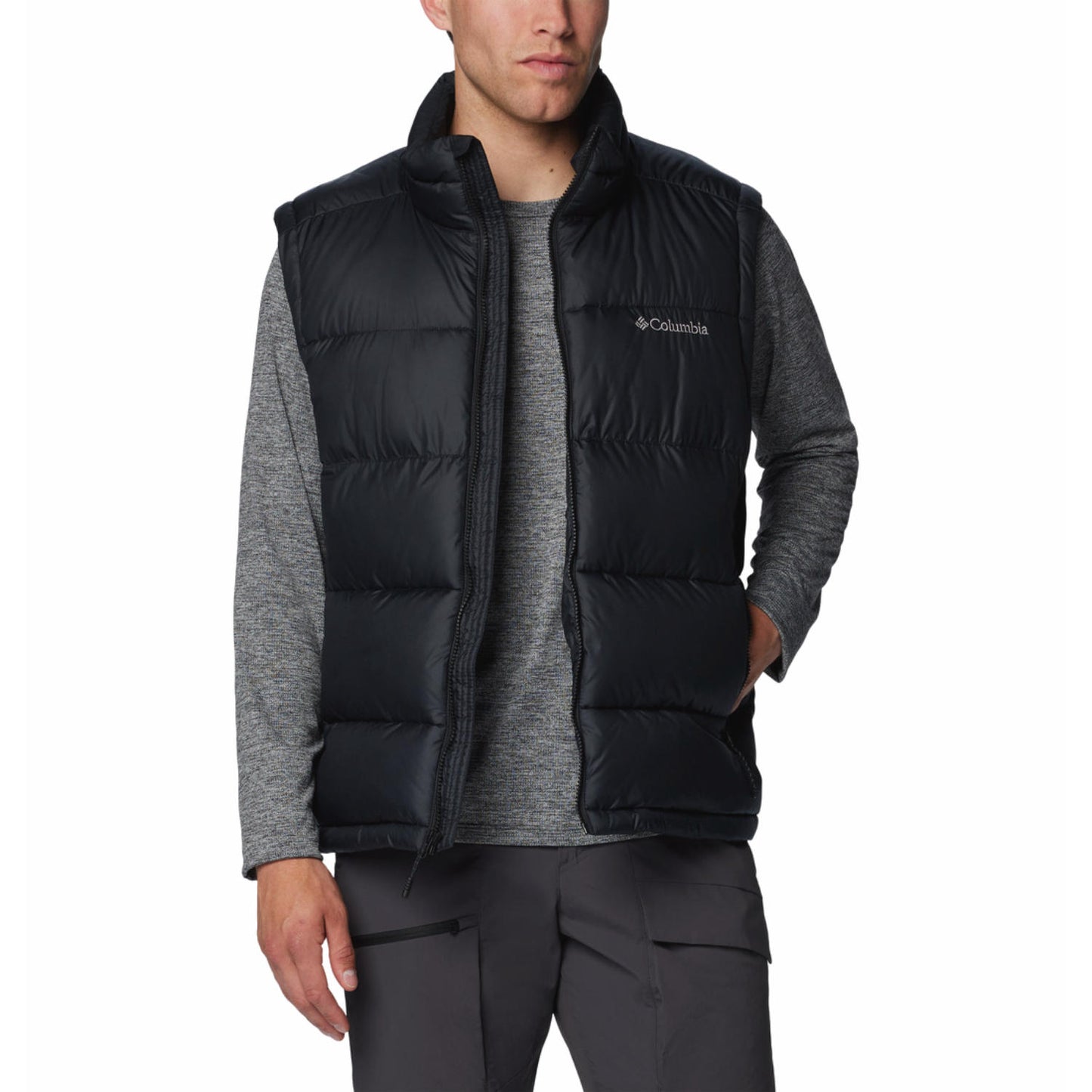 Columbia Mens Black Pike Lake II Vest