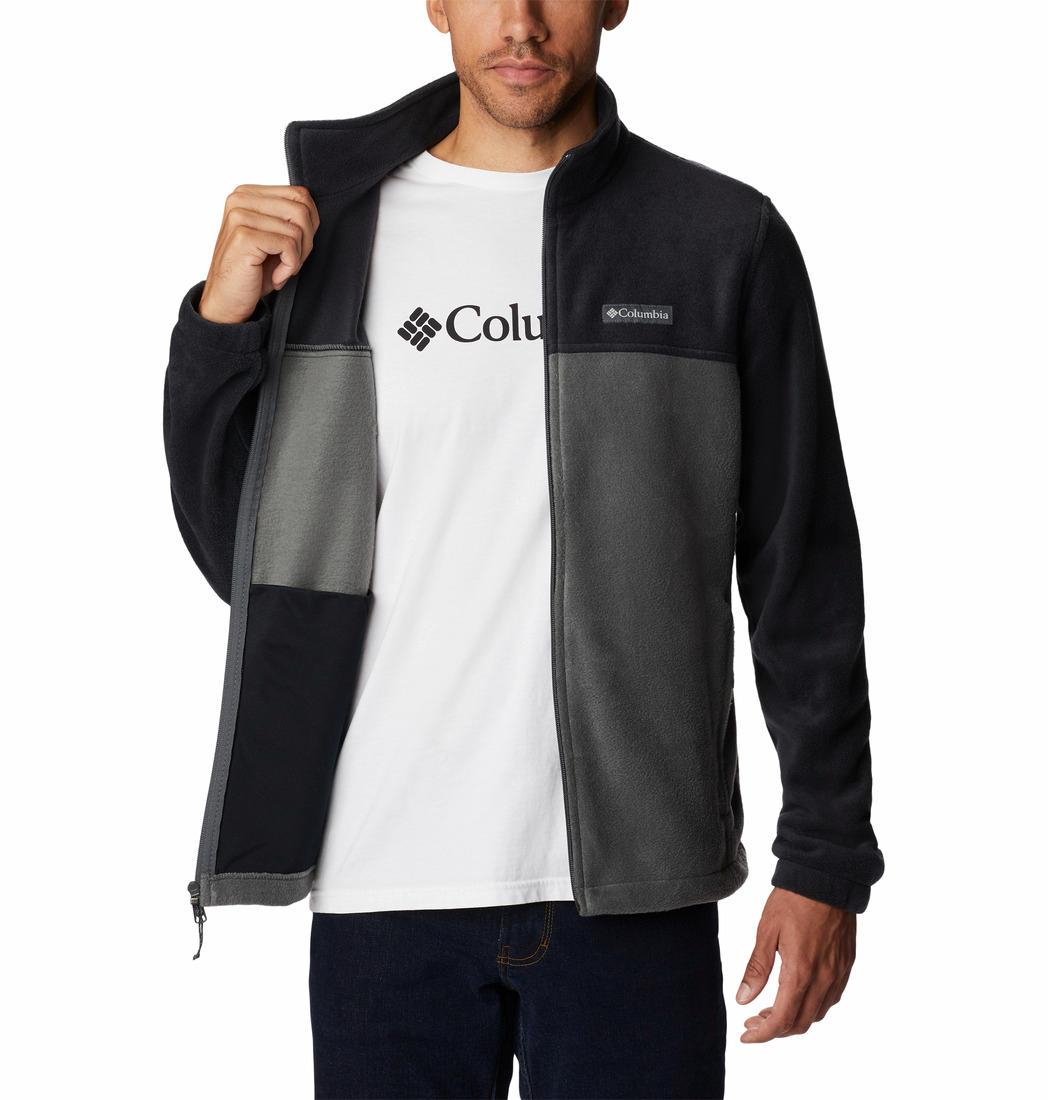 Columbia Men Black Steens Mountain Full Zip 2 0