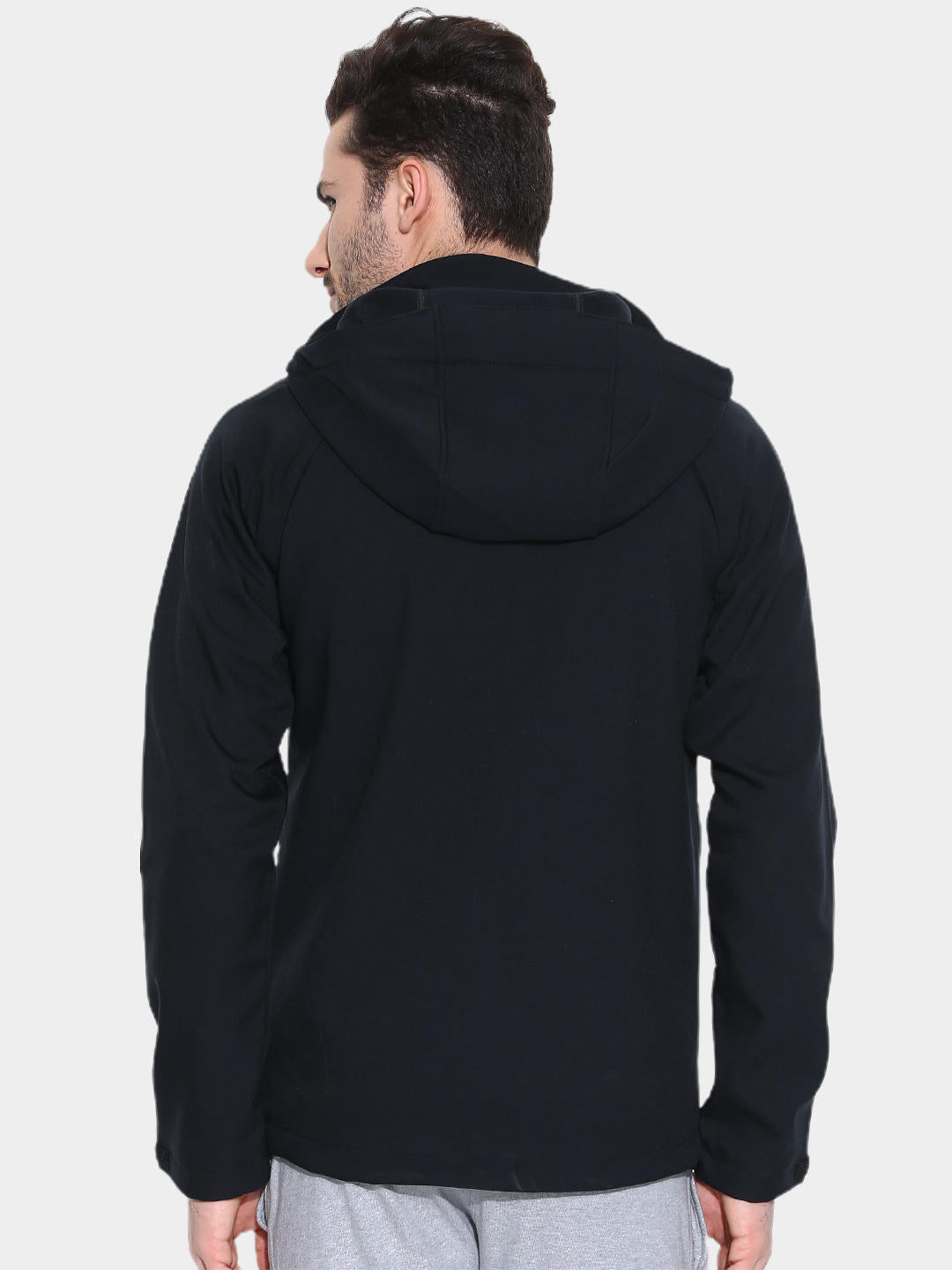 Columbia Men Black Cascade Ridge II Hooded Softshell Jacket