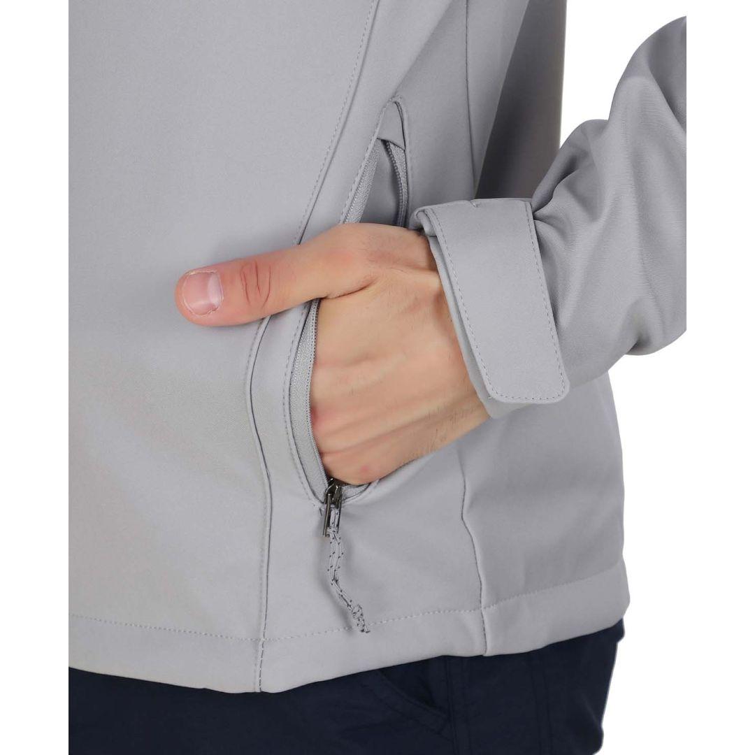 Columbia Men Grey Cascade Ridge II Softshell