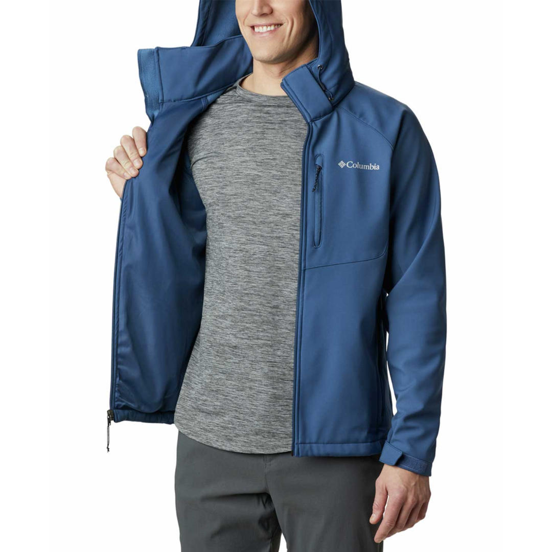 Columbia Men Blue Cascade Ridge II Softshell Jacket
