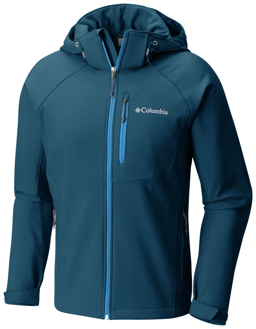 Columbia Men Blue Cascade Ridge II Softshell Jacket